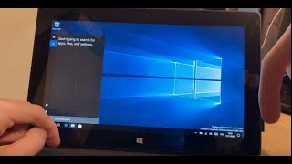 Installing Windows 10 ARM on Surface RT 1  First Impresions [upl. by Nonnahc]