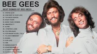 BEE GEES Greatest Hits Full Album  Full Album Best Songs Of Bee Gees 1080p [upl. by Lenee117]