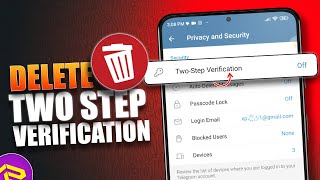 How to Delete TwoStep Verification on Telegram  Disable TwoFactor Authentication on Telegram [upl. by Anrahc90]