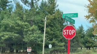 Driving around Duxbury in northern Minnesota [upl. by Hilliary]