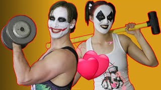 Joker amp Harley Quinn in COUPLES FITNESS [upl. by Elocan]