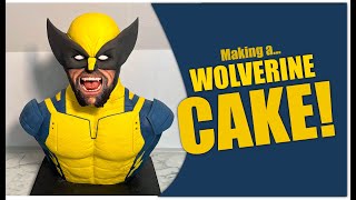 Making a Wolverine CAKE 🍰 [upl. by Yenar]