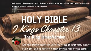 1 Kings Chapter 13  The Old Prophet and the Man of God  Audio Bible with Text KJV [upl. by Calysta]