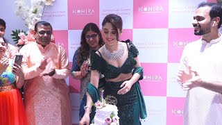 Shivangi Joshi celebrates her Birthday on The Opening of Kohira Jewelers Showroom [upl. by Ojimmas764]