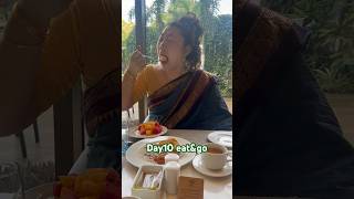 スガル聖者の預言の葉ツアー🚌Day10 インドフルーツ美味すぎなのよ india ayurveda hotelbuffet [upl. by Kcoj]