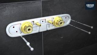 GROHE Rainshower SmartControl installation video [upl. by Mesics]