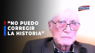 🔴🔵Héctor Béjar ratifica acusaciones contra la Marina Yo no puedo corregir la historia [upl. by Karub820]