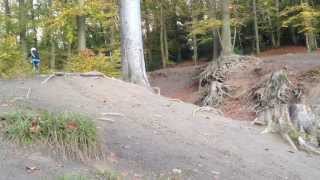 Im Herbst unterwegs mit dem Haibike eq xDuro fs rx 2012 mit Bosch Motor [upl. by Hardden]