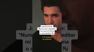 Jaime Lorente sobre la fama y las mentiras 🎭 [upl. by Breana575]