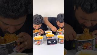 10X KOREAN SUPER SPICY RAMEN EATING CHALLENGE🥵SPICIEST KOREAN NOODLES EATING COMPETITION🔥 [upl. by Gianni489]