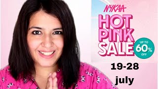 NYKAA HOT PINK SALE 2024  BUY 1 GET 1 FREE  BEST DEALS [upl. by Iny242]