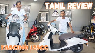 Yamaha fascino125 new colour updates  details review in Tamil  so many features 2024 model fascino [upl. by Heiney161]