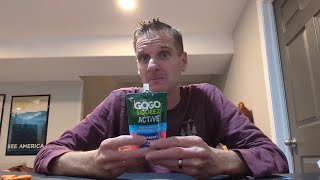 GOGO Squeeze Active Review review fruit nongmo [upl. by Okin]