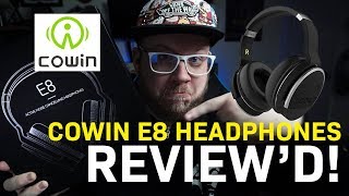 BOSE and BEATS Killers Cowin E8 Bluetooth OvertheEar Active Noise Cancelling Headphones [upl. by Ddet200]