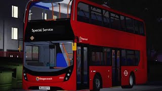 Croydon Roblox  Deadrun to West Croydon  E400 MMC B5LH [upl. by Tnomyar]