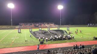 Clarksburg High School Marching Band at MMBA Western Regionals at Linganore on 102624 [upl. by Nrobyalc328]