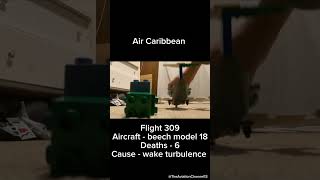 Air Caribbean flight 309 aviation planecrash lego [upl. by Nohtiek770]