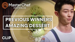 Reynold Poernomos Dessert Challenge  MasterChef Australia  MasterChef World [upl. by Farrel761]