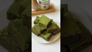 matcha mochi brownies  classic recipe with a twist [upl. by Elgna]