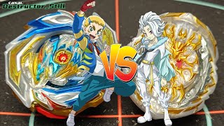 Imperial Dragon Ignition VS Regalia Genesis Hybrid  Beyblade Burst [upl. by Yankee]