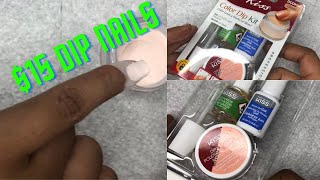 KISS DIP Powder KIT  DIY Nails For Under 15 [upl. by Odanref]