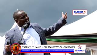 GOVERNOR NTUTU AND HON TONGOYO SHOWDOWN TODAY AT NAIKARRA WARD NAROK WEST [upl. by Tilagram]