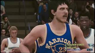 NBA2K24 MyLeague November 26th 1983 Golden State Warriors 69 vs Dallas Mavericks 310 [upl. by Airres]