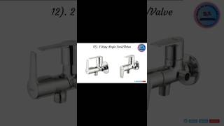 Bathroom Fittings Names and Uses  CP Fitting Names and use shorts plumbingfittings [upl. by Onaicram409]