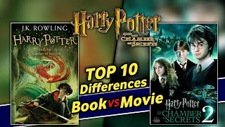 TOP 10 Difference Between Harry Potter and Chamber of Secrets Book and Movie [upl. by Assylla]