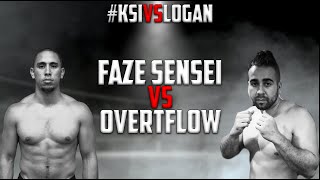 FaZe Sensei VS Overtflow  FULL FIGHT KSIvsLogan [upl. by Lesser92]