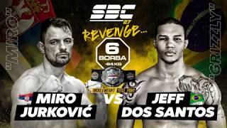 Miro Jurkovic vs Jeff Dos Santos  SBC 27 REVENGE [upl. by Immij843]