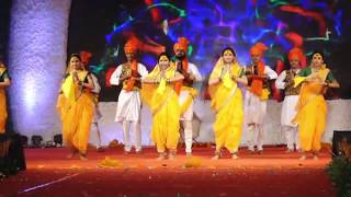 Vaghyamurli dance performance at Sanjay Ghodawat UniversityWinner at UMANG 2K18 [upl. by Elyad143]