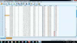 تقنيات الاستقصاء II  التحليل الإحصائي الوصفي باستخدام برنامج SPSS [upl. by Ahseena]