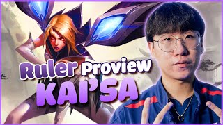 Ruler Kaisa Proview  1v3 With Bad Support [upl. by Ardiedak]