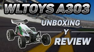 UNBOXING Y REVIEW WLTOYS A303 UN RC CON CONTROL DE VELOCIDAD [upl. by Anivlis857]