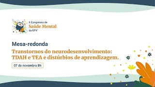 II Congresso de Saúde Mental da UFV  Mesa Redonda 071124 Manhã [upl. by Githens738]