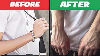 get veiny hands permanently in less than 2 min Without equipment [upl. by Taylor67]