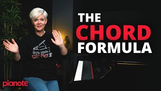 How To Build A Chord On ANY Key The Chord Formula [upl. by Redford308]