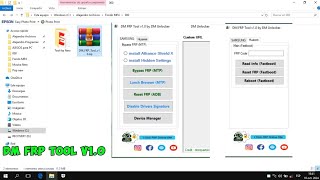 DM Tool Erase FRP a Samsung y Huawei [upl. by Ilocin]