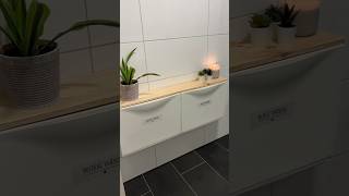 Wenig Platz im Badezimmer 🫣➡️ IKEATrones ist die perfekte Lösung ✨ikea organization [upl. by Ainez61]