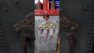 A PETROL DISPENSER BEAMISH GARAGEEARLY 1900S [upl. by Niveg]