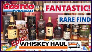 August Epic Whiskey Haul Costco Rare Japanese Whiskey Hibiki 21 Nikka 21 Yamazaki 18 amp Bourbons [upl. by Lizzie]