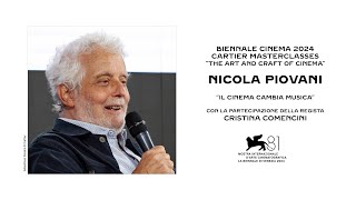 Cartier Masterclasses  The Art and Craft of Cinema Nicola Piovani Cristina Comencini [upl. by Ydnahs769]