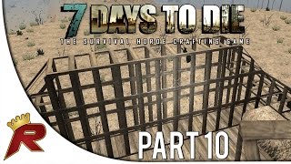 7 Days to Die Multiplayer  Part 10 quotRoofingquot Alpha 87 [upl. by Led]