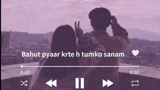 Bahut Pyar Karte Hai Tumko Sanam  Dj Remix  Best Hindi Remix  Cute Love ❤ Story  Dj Manish [upl. by Leind334]