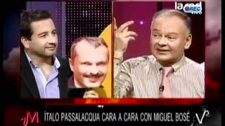 Passalacqua habla de su touch and go que tuvo con Miguel Bosé en el Festival de Viña [upl. by Orihakat]