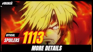 ONE PIECE CHAPTER 1113 OFFICIAL SPOILERS PARTE 2  SANJI ATACK [upl. by Crystal]