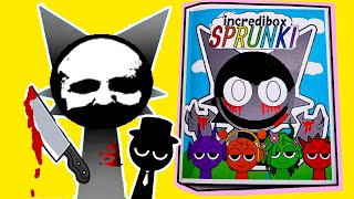 SPUNKI Making INCREDIBOX SPRUNKI HORROR Game Book😱🎧   Scary Sprunki Squishy [upl. by Gagne]