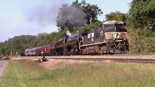 NampW 611 Travels to the Buckingham Branch 91423 [upl. by Johst406]