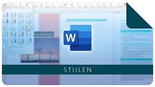 Werken met stijlen  Microsoft Word [upl. by Chadd665]